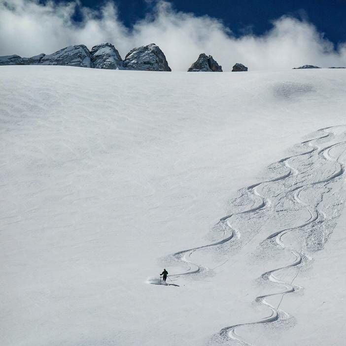 Freeride - Marmolada Paradise - Cristiano Gregnanin Guida Alpina Certificata Dolomiti