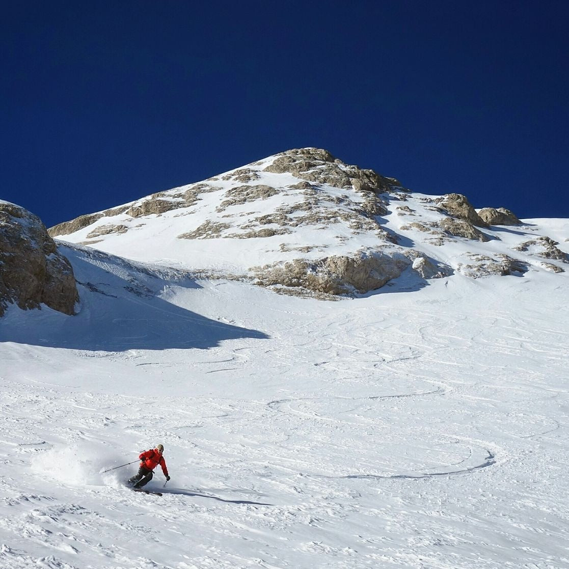 Freeride - Marmolada Paradise - Cristiano Gregnanin Guida Alpina Certificata Dolomiti
