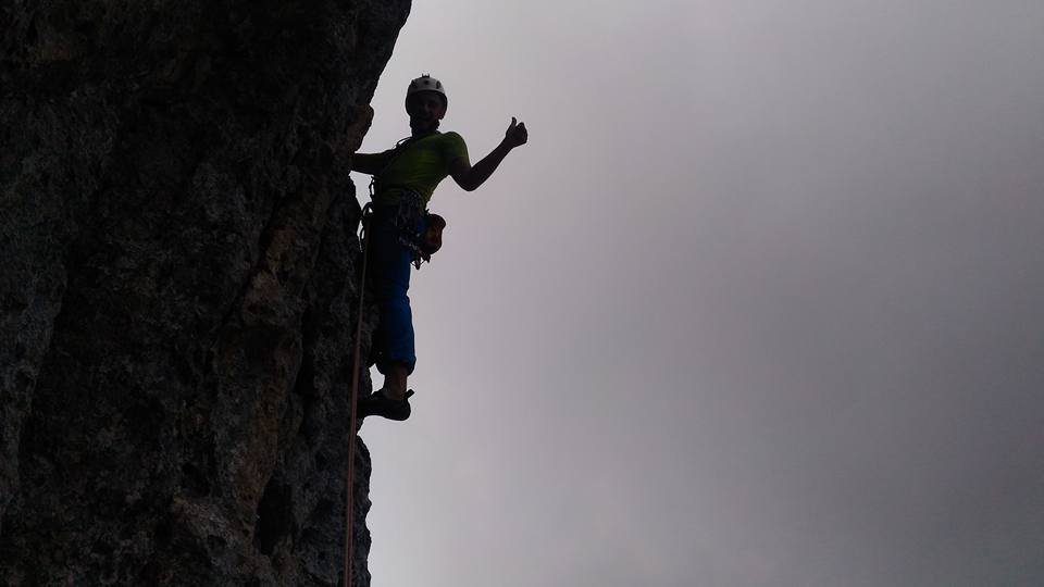 Lago di Garda - Via del Missile - Cristiano Gregnanin Guida Alpina Certificata Dolomiti