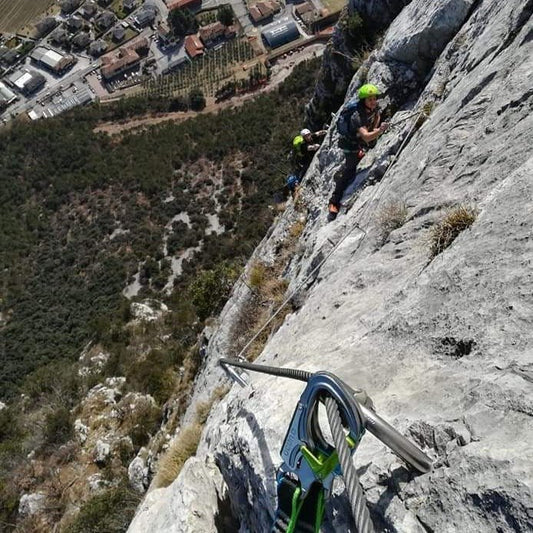 Lago di Garda - via ferrata Pisetta - Cristiano Gregnanin Guida Alpina Certificata Dolomiti