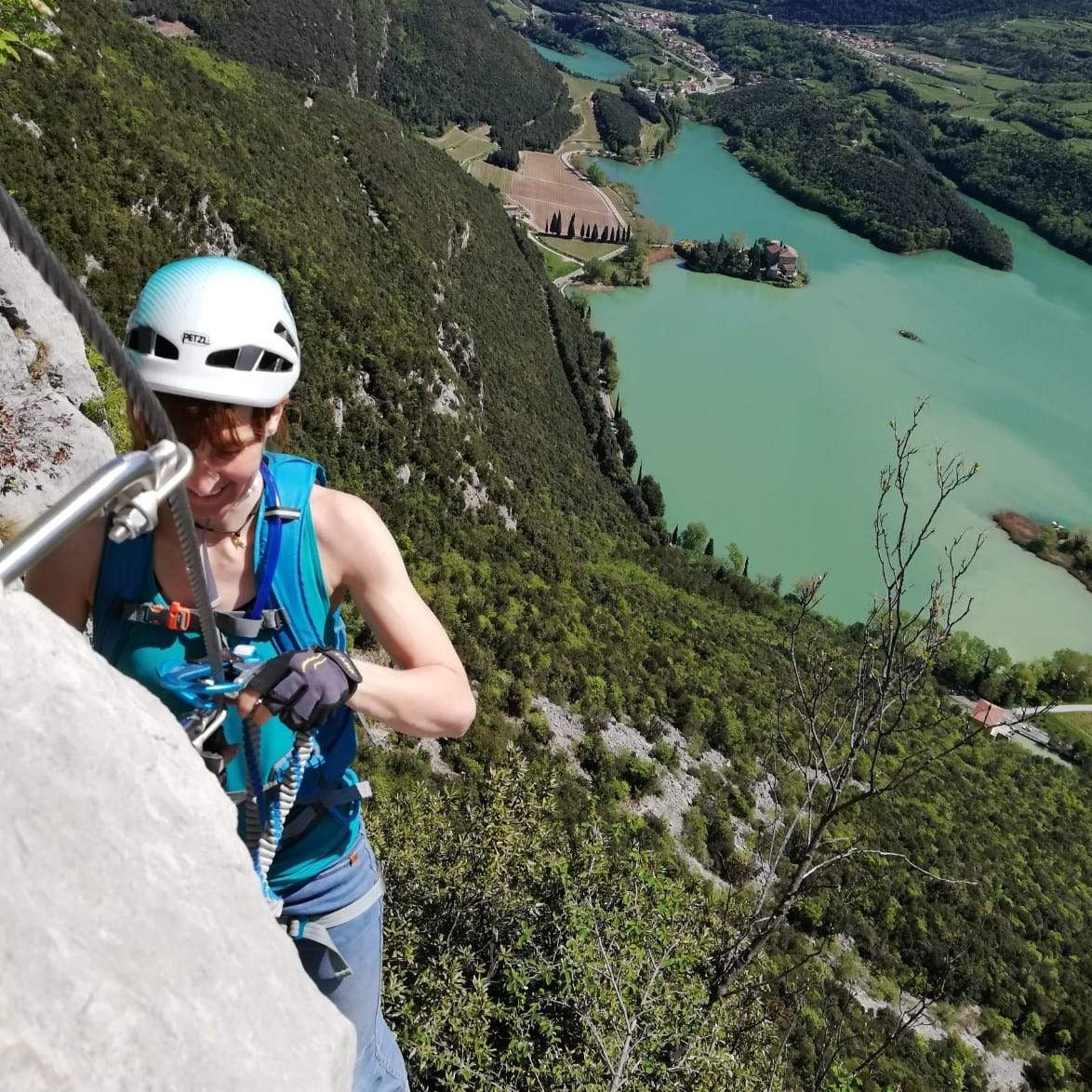 Lago di Garda - via ferrata Pisetta - Cristiano Gregnanin Guida Alpina Certificata Dolomiti