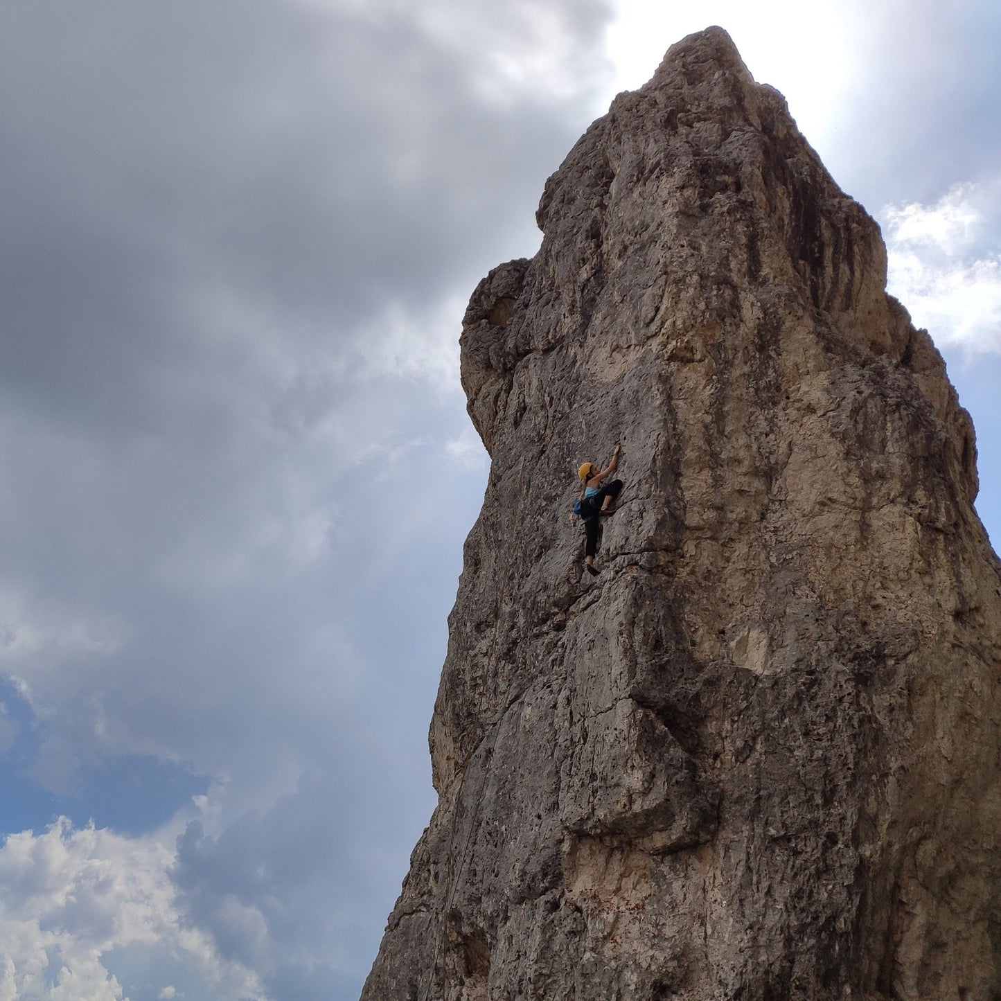 Passo Falzarego - Giornata di arrampicata - Cristiano Gregnanin Guida Alpina Certificata Dolomiti