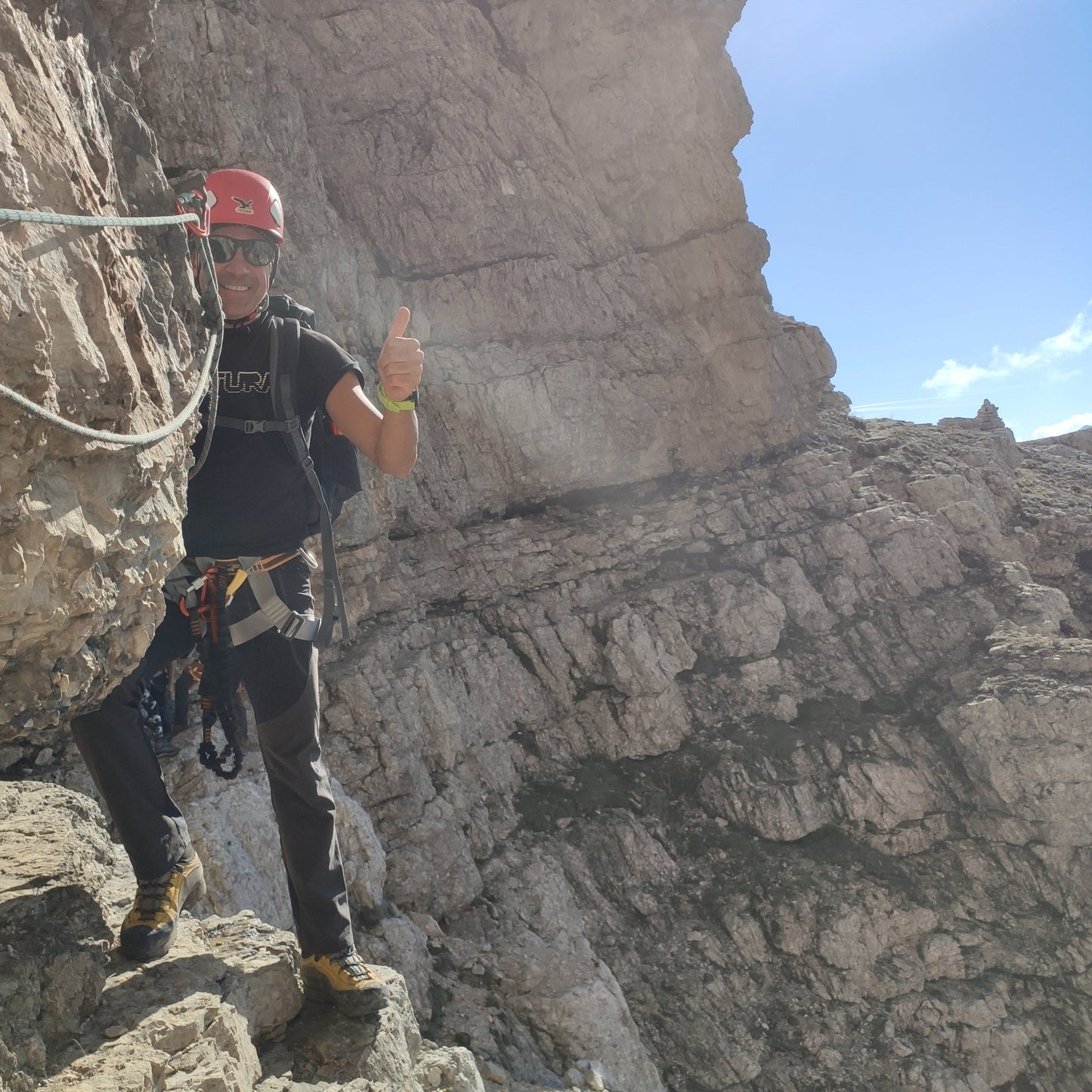 Pelmo - via Normale - Cristiano Gregnanin Guida Alpina Certificata Dolomiti