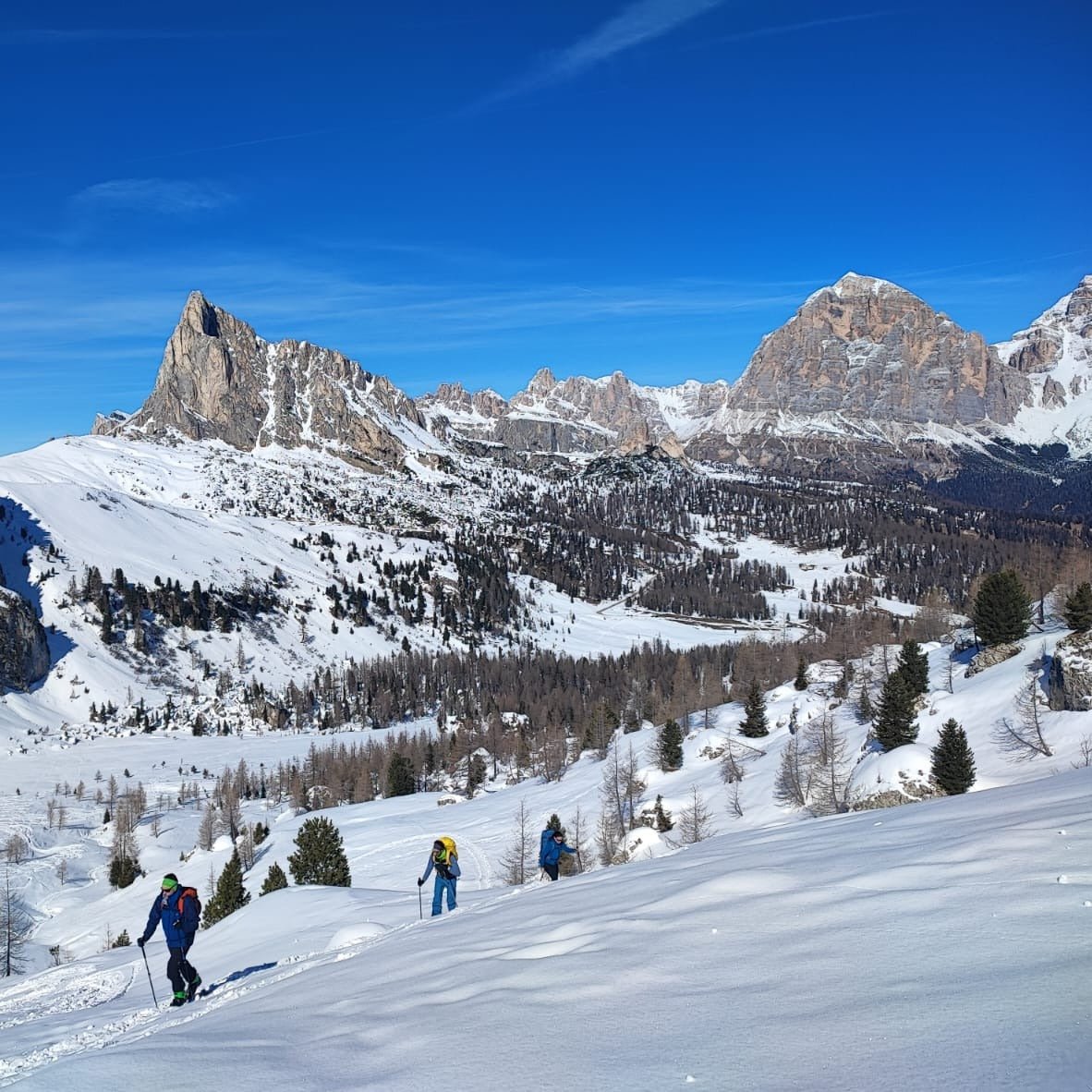 Sci alpinismo al Mondeval - Cristiano Gregnanin Guida Alpina Certificata Dolomiti