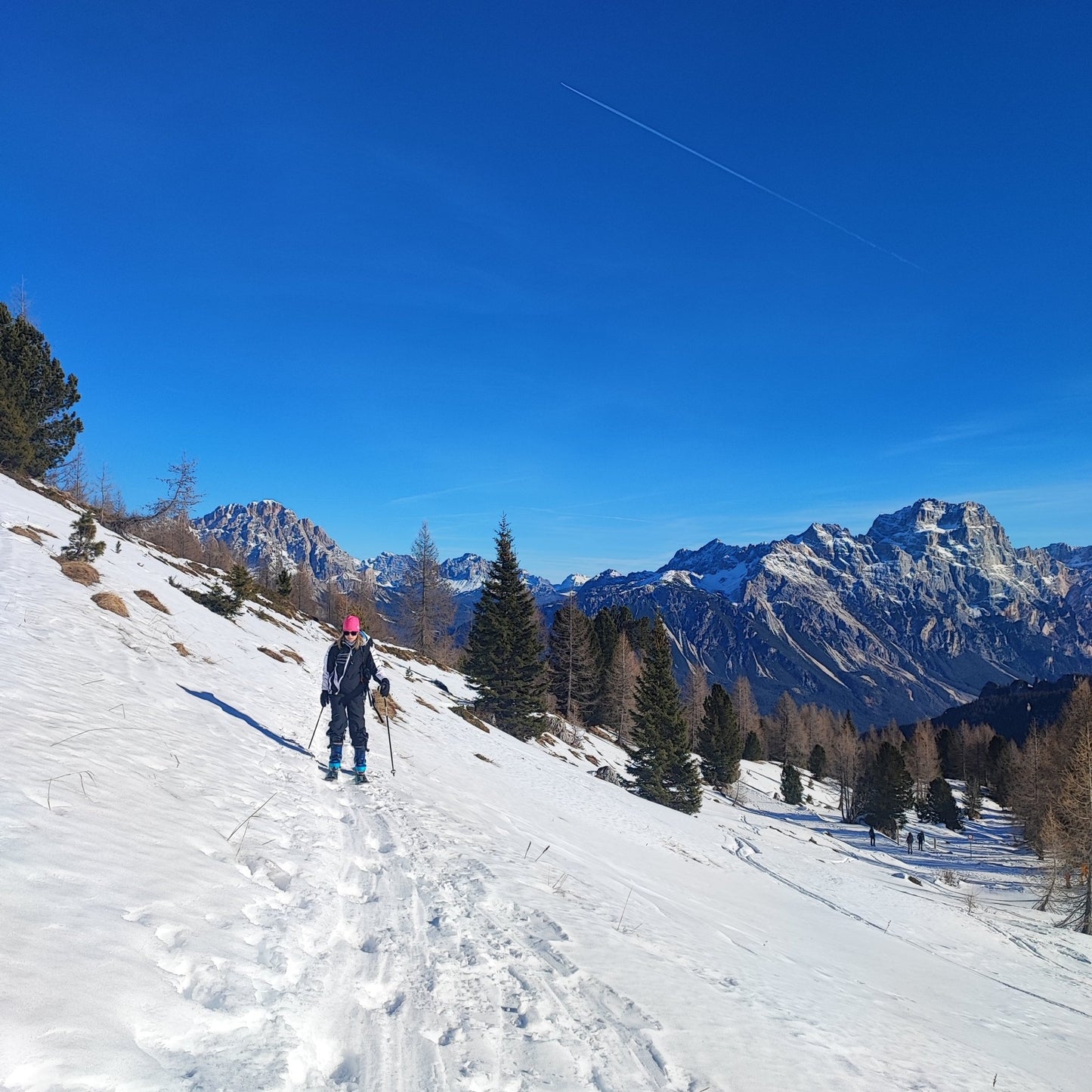 Sci alpinismo al rifugio Averau - Cristiano Gregnanin Guida Alpina Certificata Dolomiti