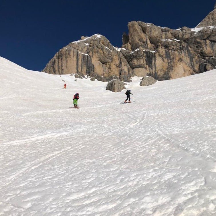 Scialpinismo - traversata del Mulaz - Cristiano Gregnanin Guida Alpina Certificata Dolomiti
