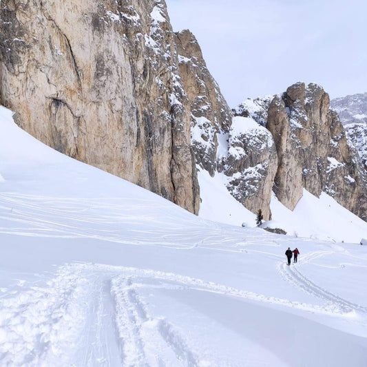 Scialpinismo - uscita facile livello MS - Cristiano Gregnanin Guida Alpina Certificata Dolomiti