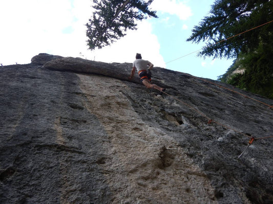Malga Ciapela - arrampicando La Soluzione Finale