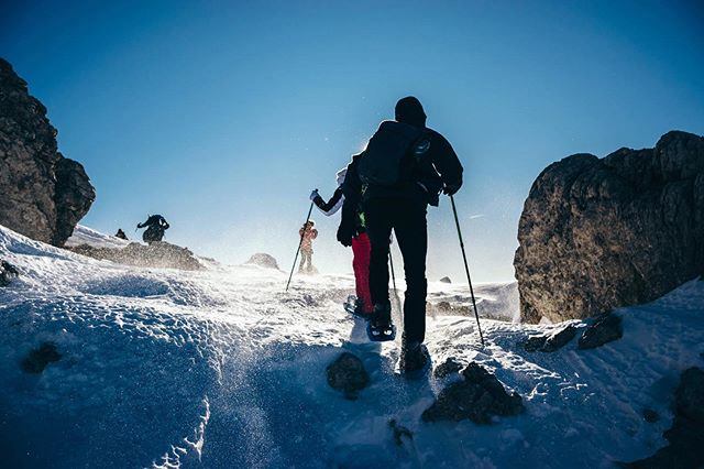 Ciaspolata - scialpinismo - Cristiano Gregnanin Guida Alpina Certificata Dolomiti