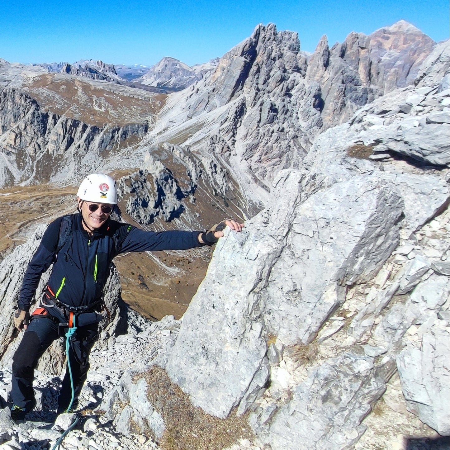 Arrampicata - Becco di Mezzodì - Cristiano Gregnanin Guida Alpina Certificata Dolomiti