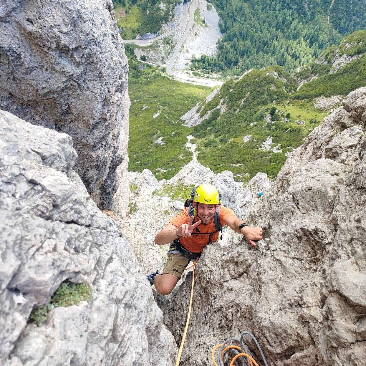 Arrampicata Dolomiti Multipitch: 5 Giorni su Vie Classiche - Cristiano Gregnanin Guida Alpina Certificata Dolomiti