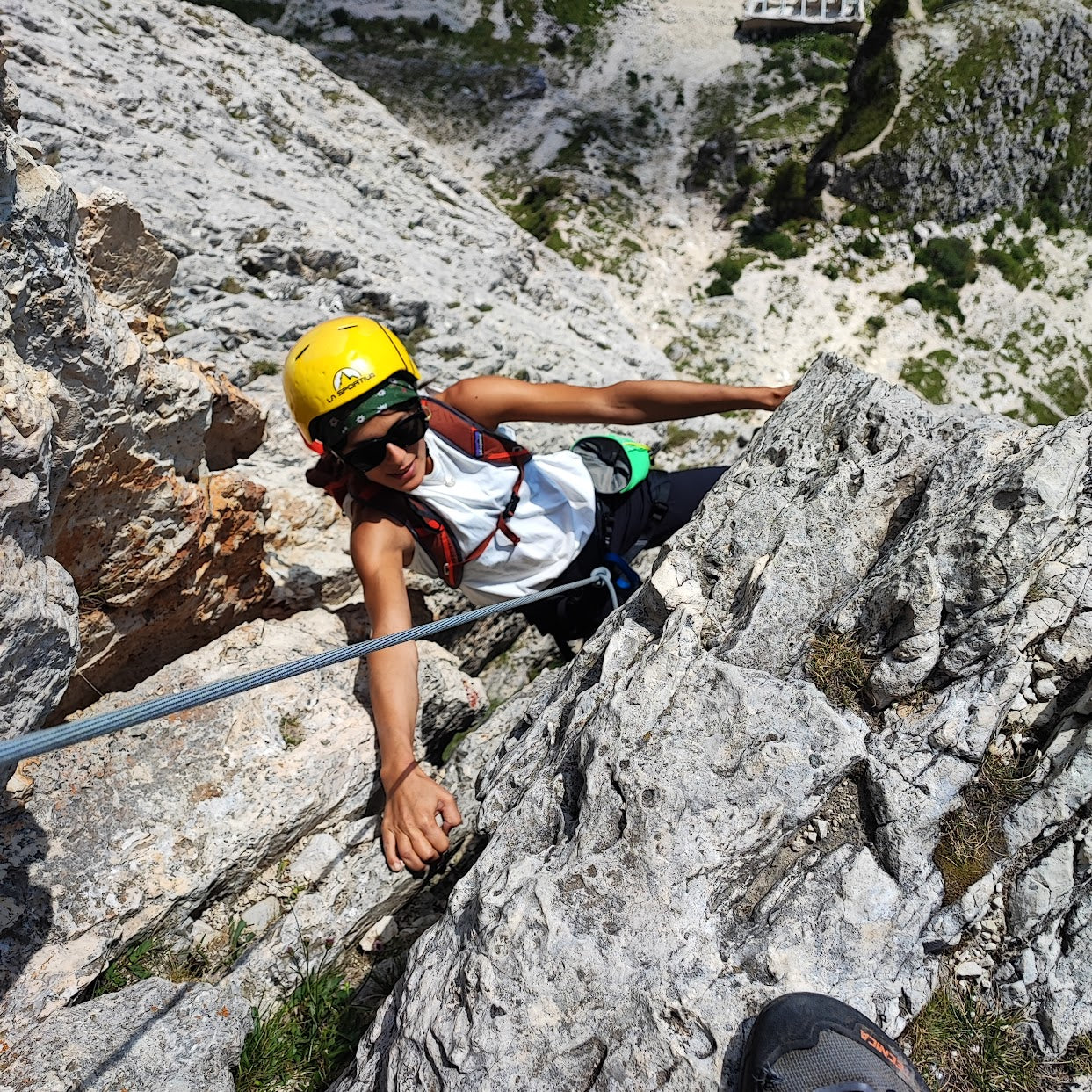 Arrampicata Dolomiti Multipitch: 5 Giorni su Vie Classiche - Cristiano Gregnanin Guida Alpina Certificata Dolomiti