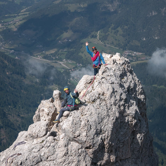 Arrampicata - Torri del Vajolet - Torre Delago - Cristiano Gregnanin Guida Alpina Certificata Dolomiti