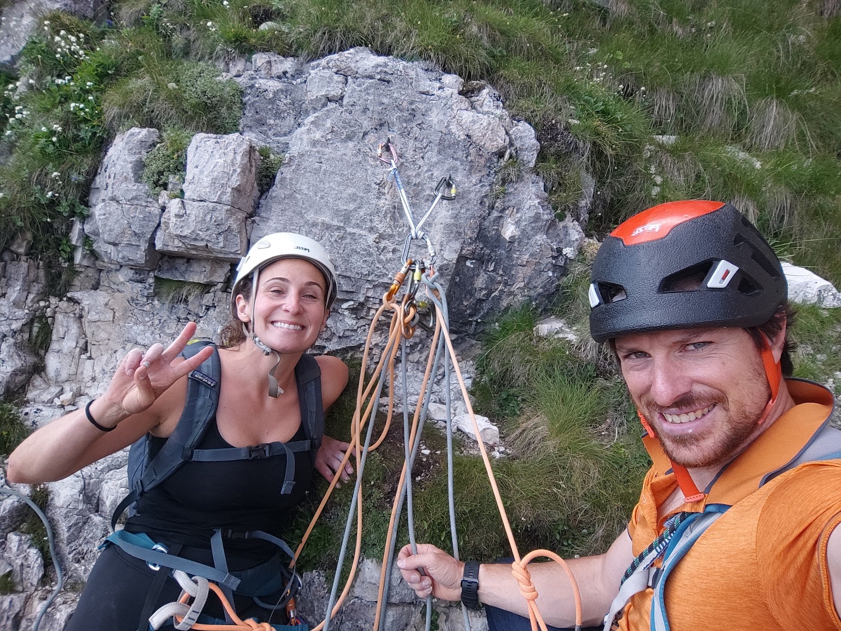 Cinque Torri - Giornata di arrampicata - Cristiano Gregnanin Guida Alpina Certificata Dolomiti