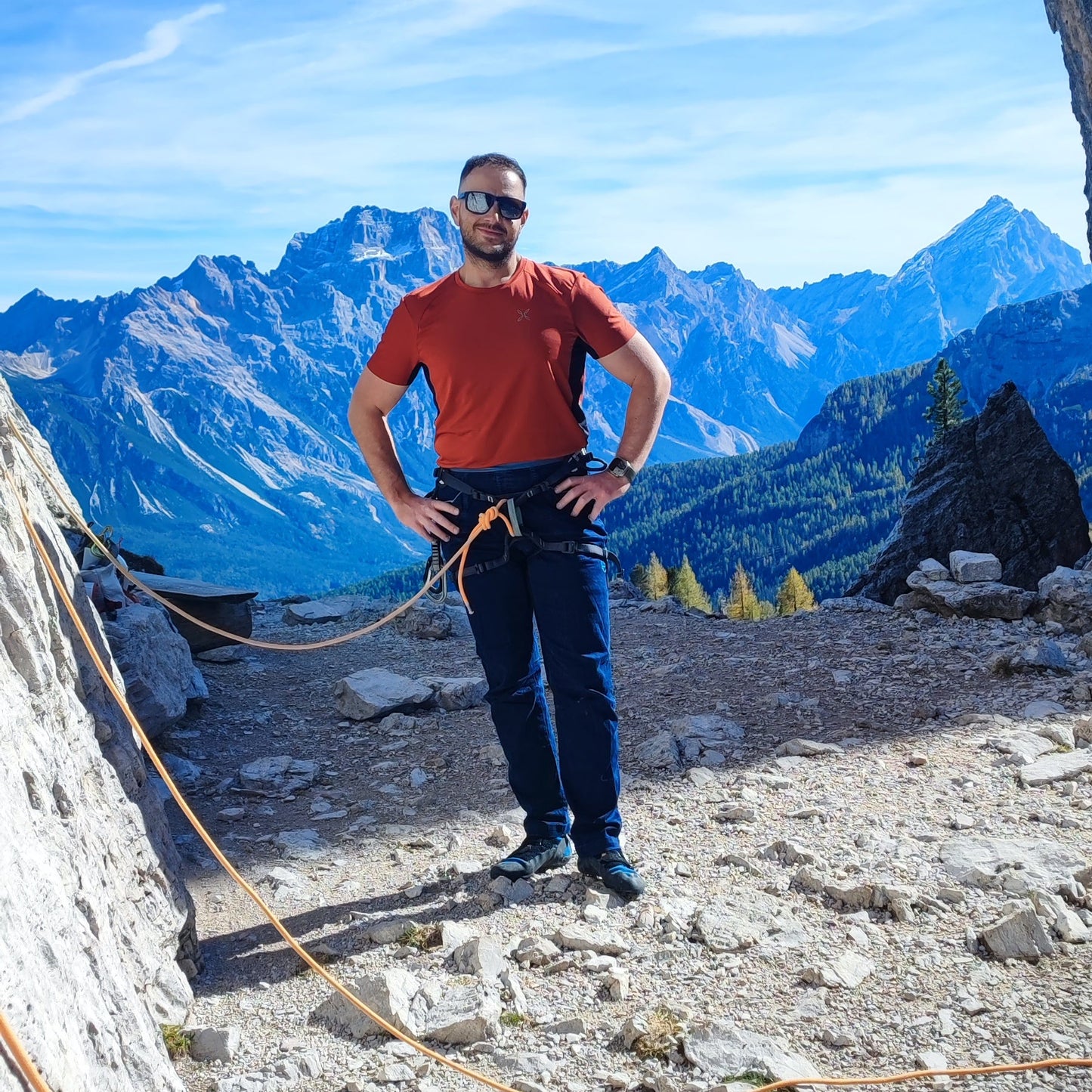 Cinque Torri - Giornata di arrampicata - Cristiano Gregnanin Guida Alpina Certificata Dolomiti