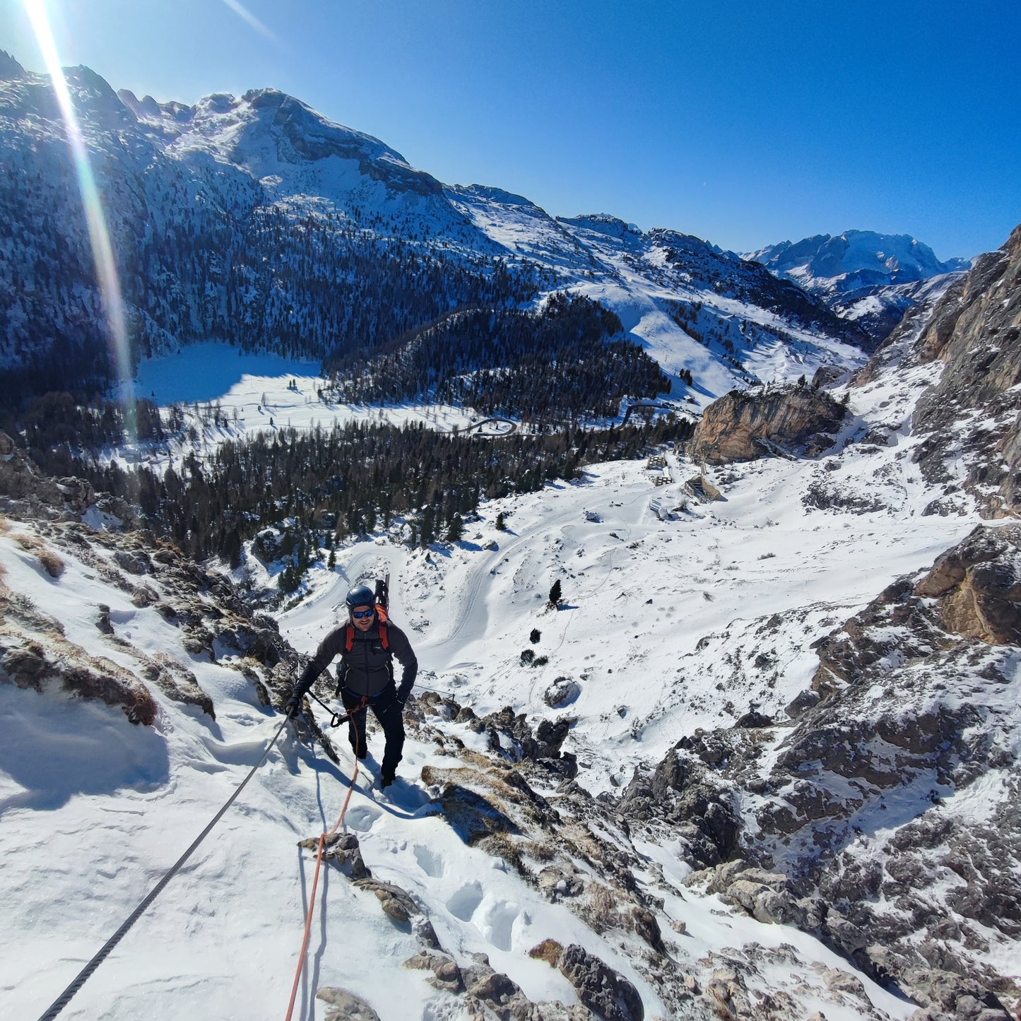 Ferrata invernale