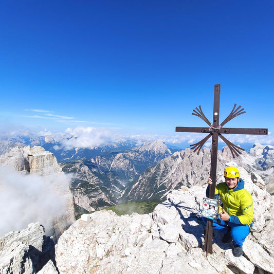 Arrampicata - Cima Grande di Lavaredo - Via Normale - Cristiano Gregnanin Guida Alpina Certificata Dolomiti