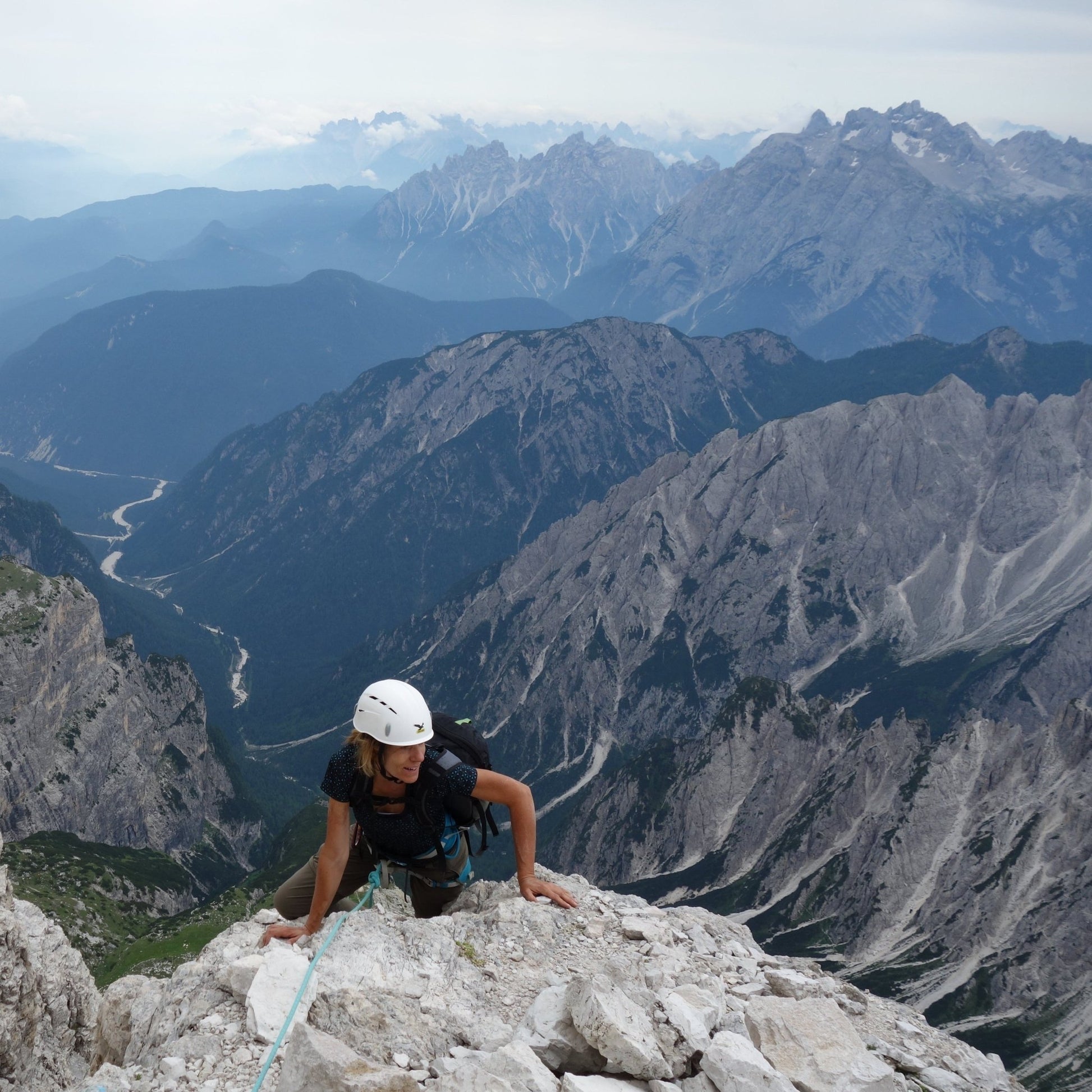 Arrampicata - Cima Grande di Lavaredo - Via Normale - laguidalpina.it - Guida Alpina Cristiano Gregnanin