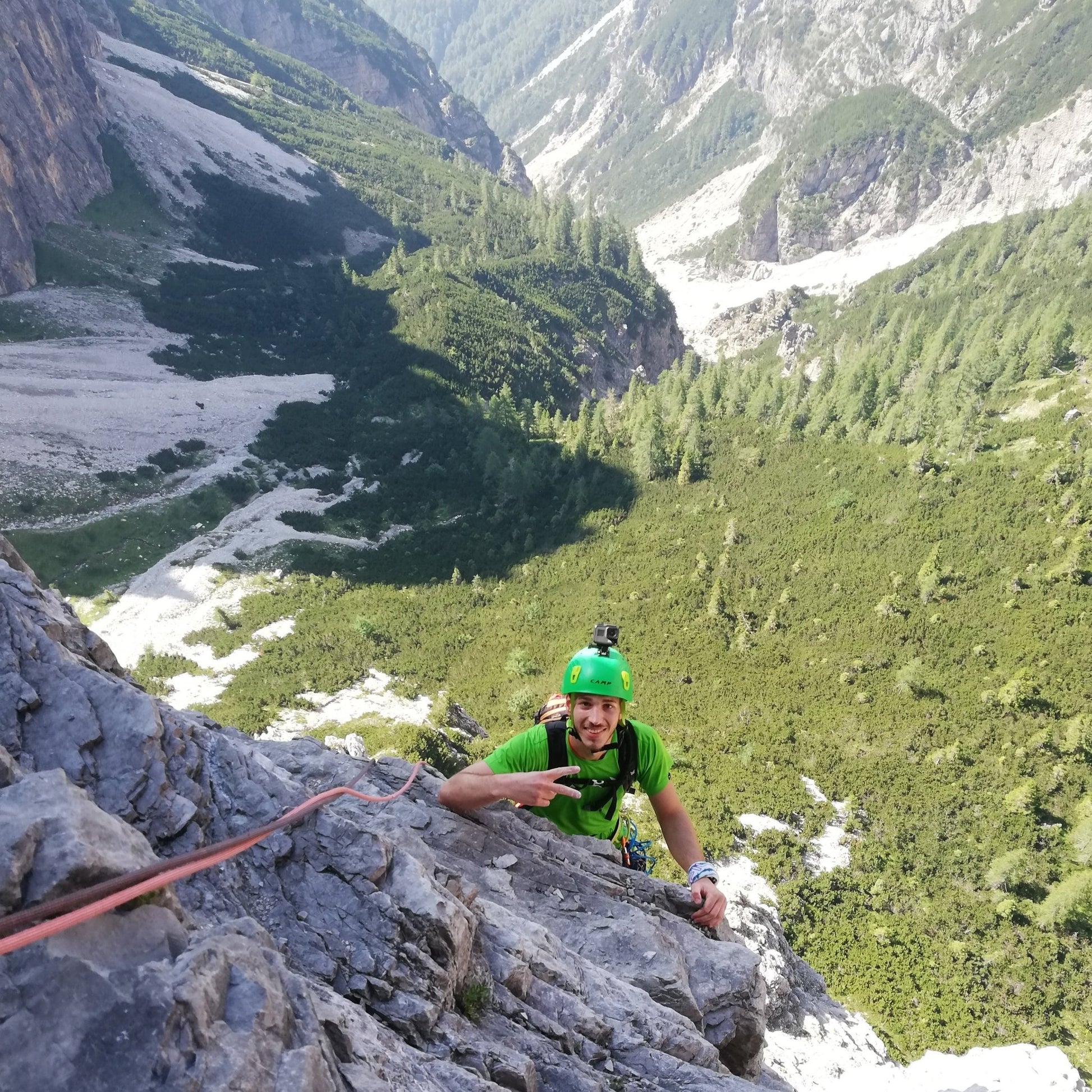 Arrampicata Dolomiti Multipitch: 5 Giorni su Vie Classiche - Cristiano Gregnanin Guida Alpina Certificata Dolomiti