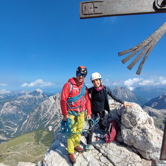 Cima Grande di Lavaredo - Via Dibona - Cristiano Gregnanin Guida Alpina Certificata Dolomiti