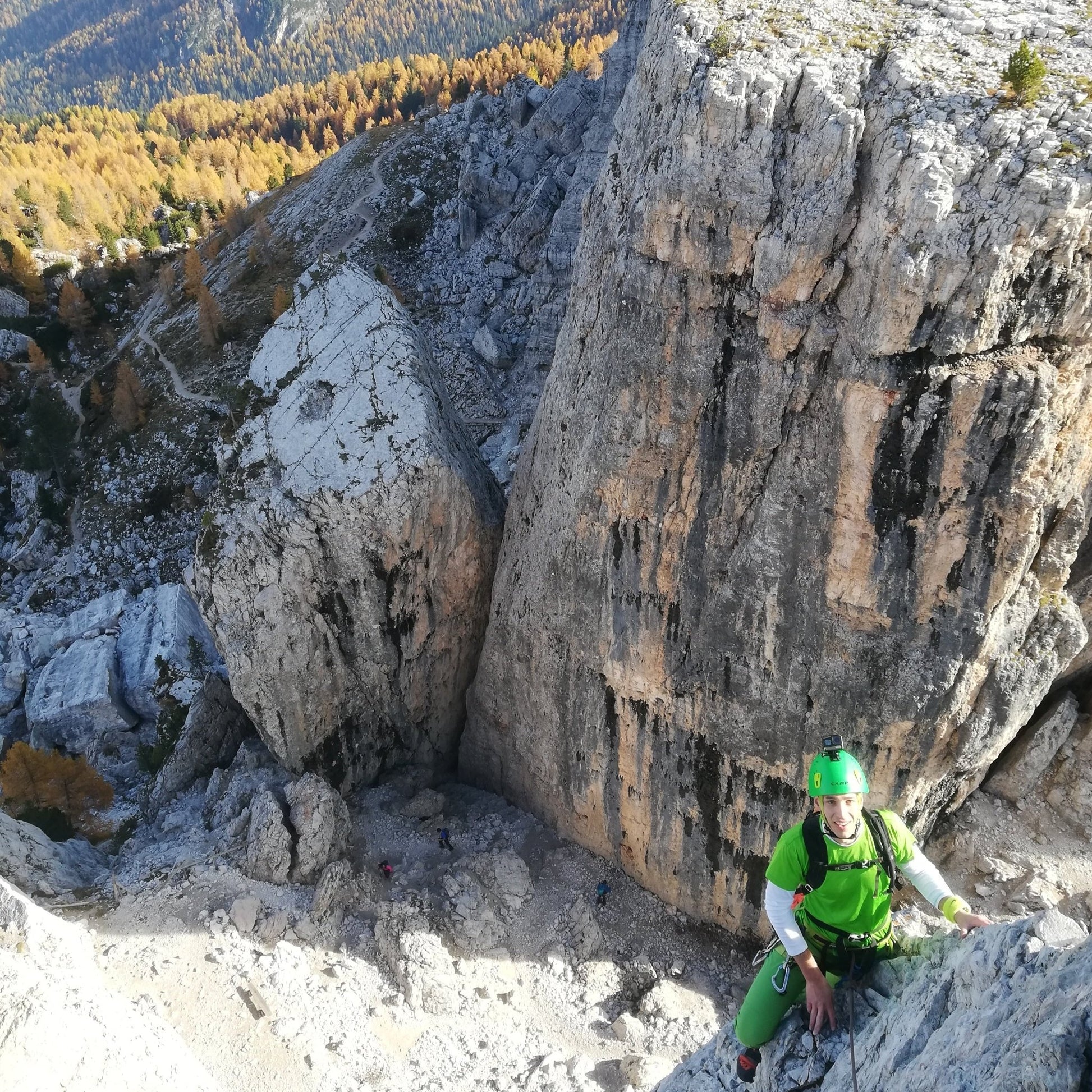 Cinque Torri - Giornata di arrampicata - Cristiano Gregnanin Guida Alpina Certificata Dolomiti