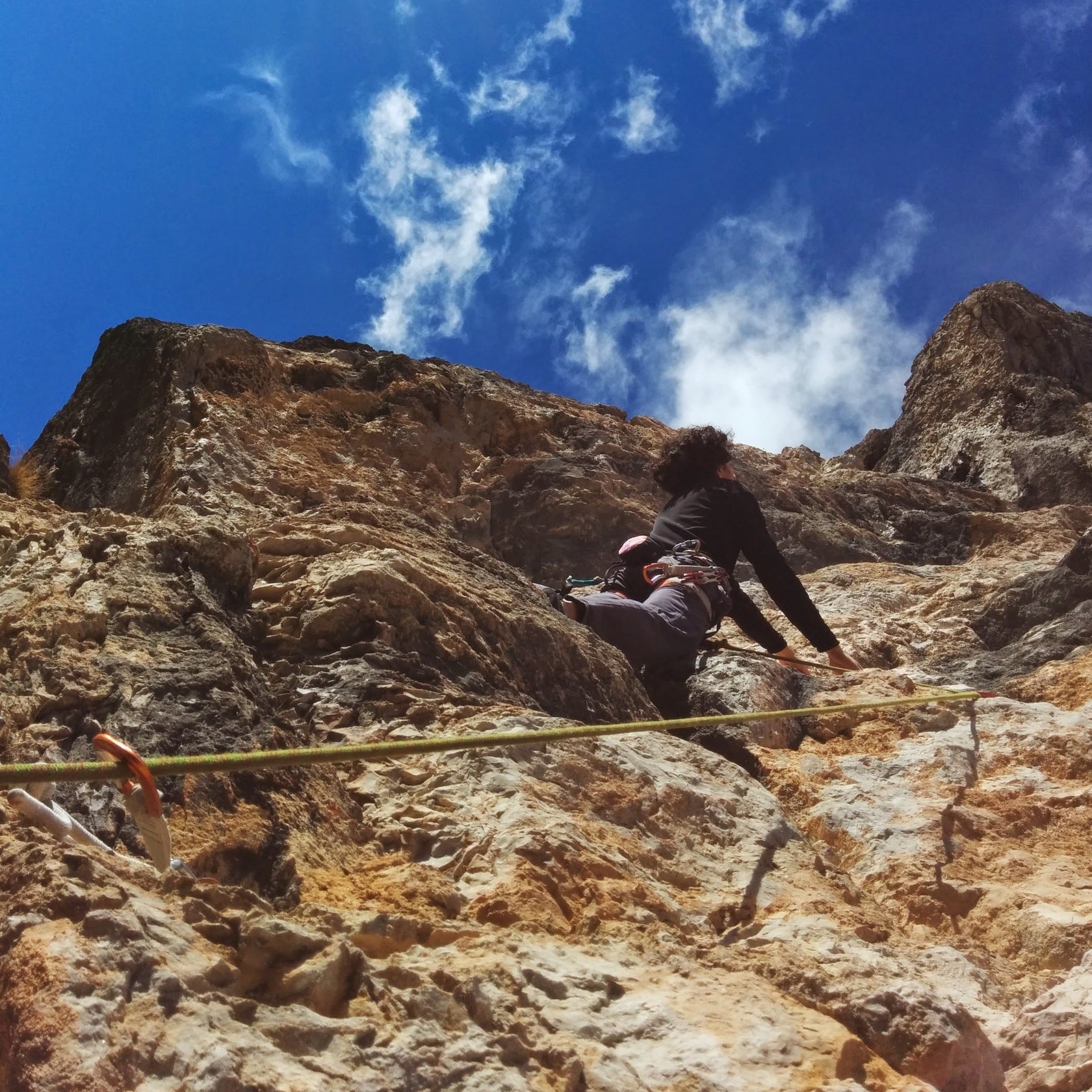 Corso base - arrampicata sportiva - Cristiano Gregnanin Guida Alpina Certificata Dolomiti