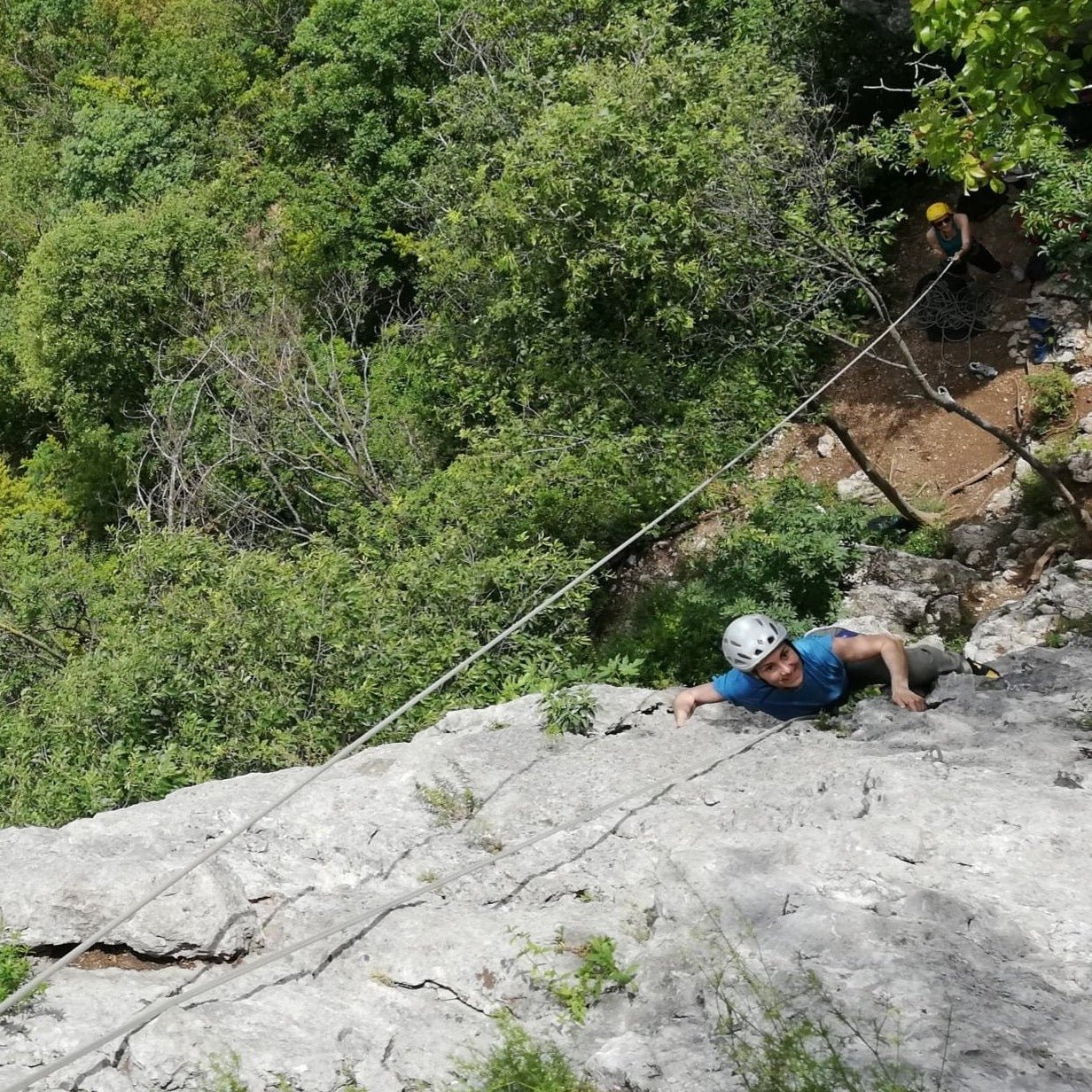 Corso base - arrampicata sportiva - Cristiano Gregnanin Guida Alpina Certificata Dolomiti
