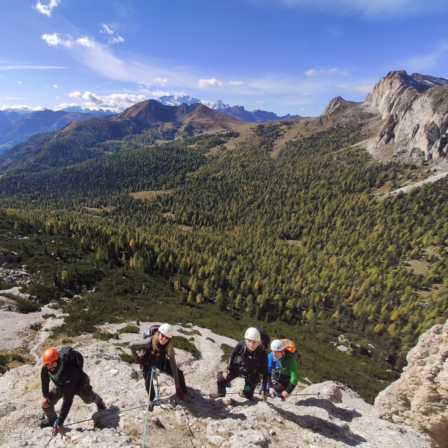 Corso ferrate - Dolomiti - Cristiano Gregnanin Guida Alpina Certificata Dolomiti