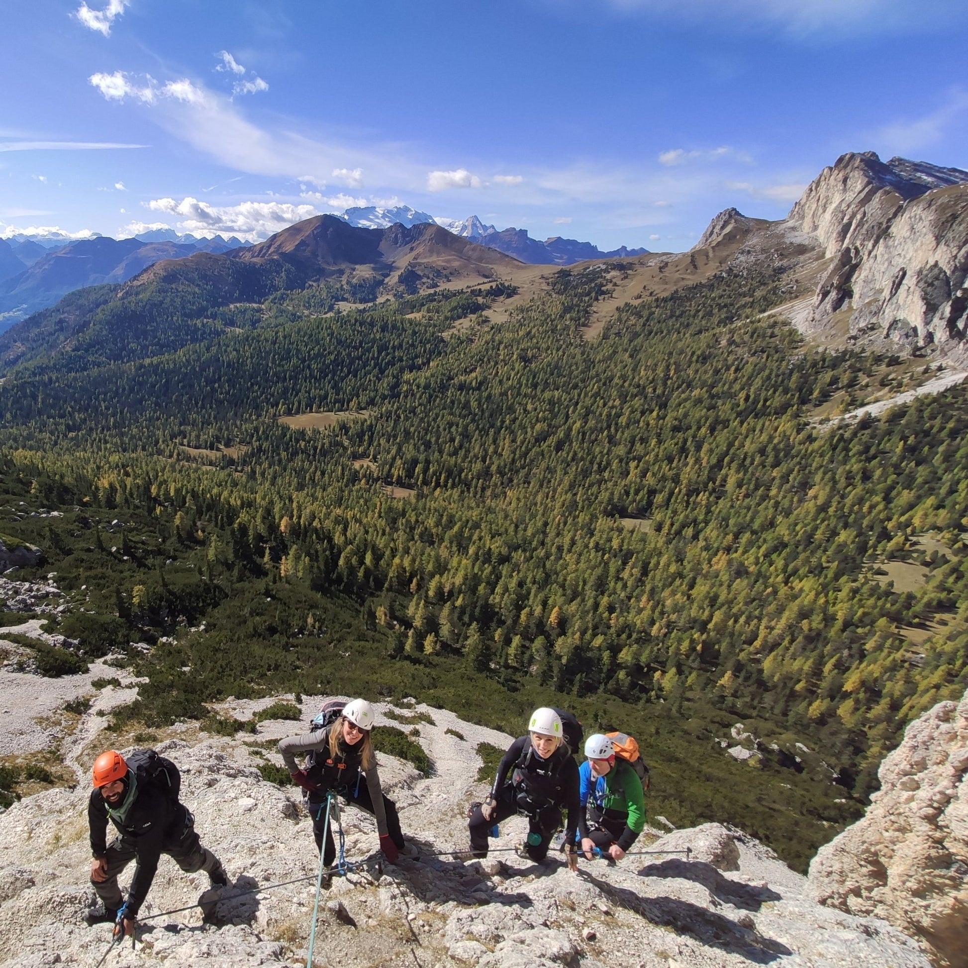 Corso ferrate - Dolomiti - Cristiano Gregnanin Guida Alpina Certificata Dolomiti
