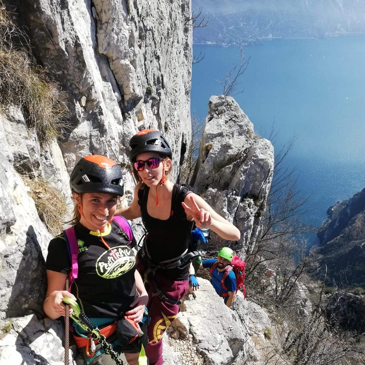 Corso ferrate - lago di Garda - Cristiano Gregnanin Guida Alpina Certificata Dolomiti
