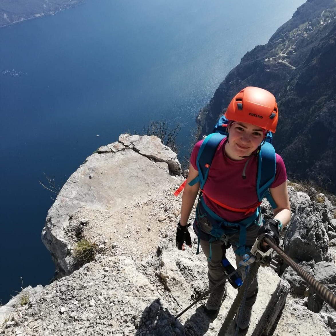 Corso ferrate - lago di Garda - Cristiano Gregnanin Guida Alpina Certificata Dolomiti