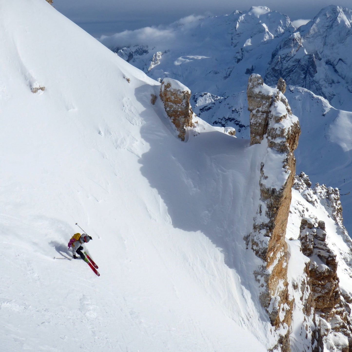 Corso freeride - sci fuori pista - Cristiano Gregnanin Guida Alpina Certificata Dolomiti