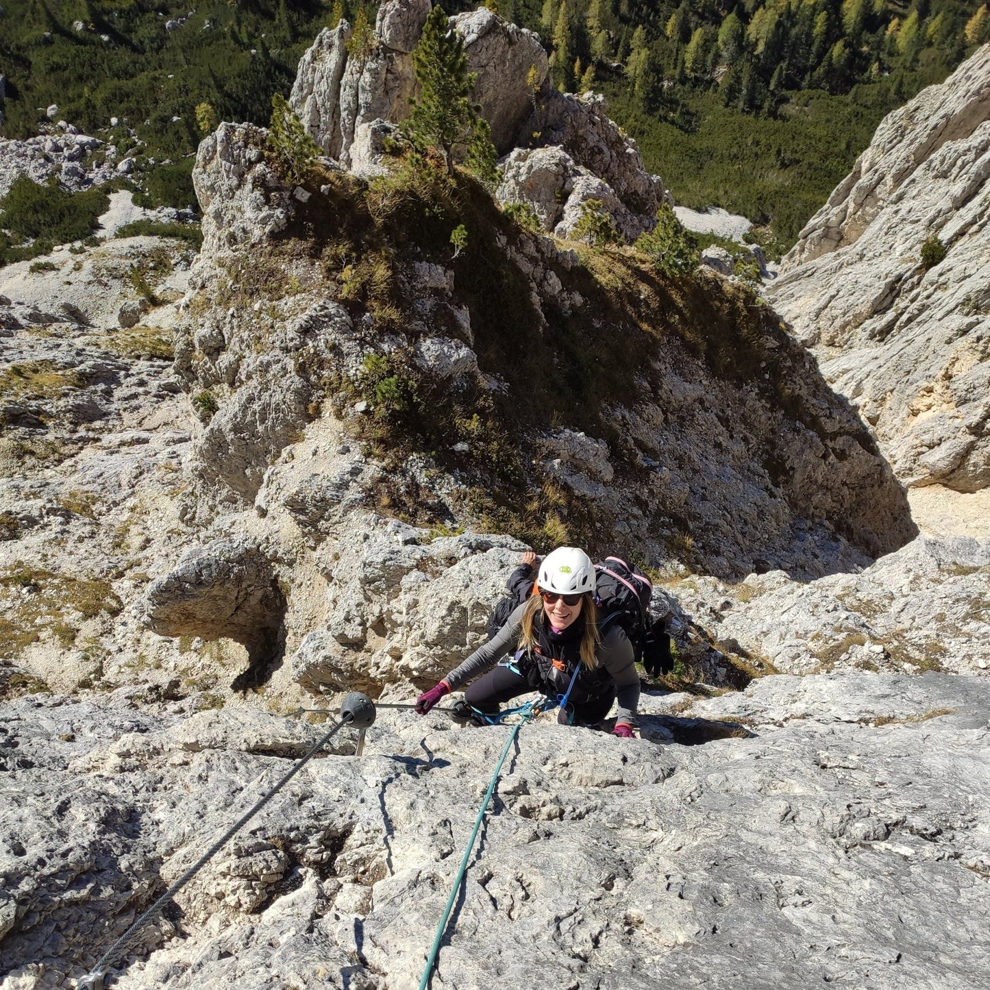 Ferrata Fusetti al Sass de Stria - laguidalpina.it - Guida Alpina Cristiano Gregnanin