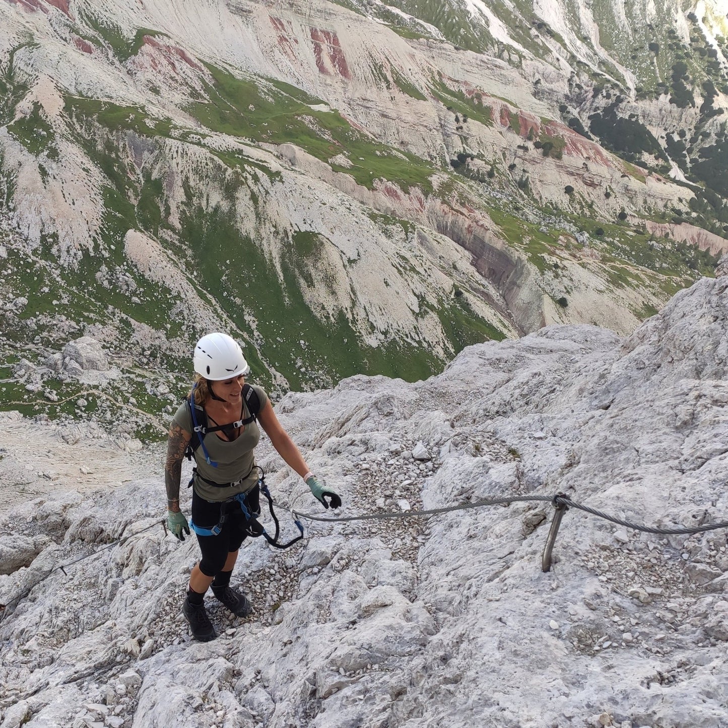 Ferrata Lipella - laguidalpina.it - Guida Alpina Cristiano Gregnanin