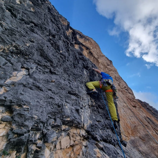 Multipitch in Dolomiti - livello difficile e oltre - Cristiano Gregnanin Guida Alpina Certificata Dolomiti