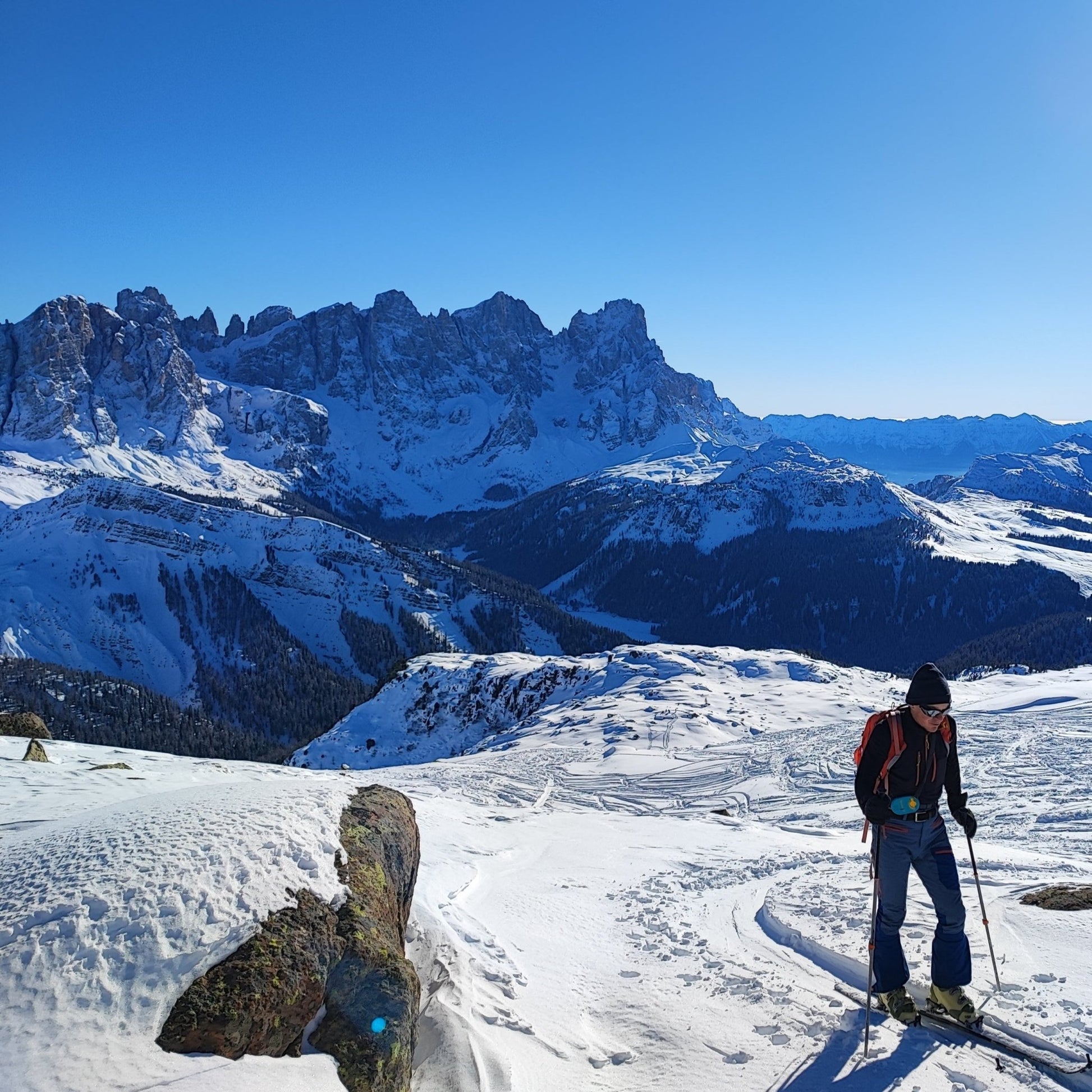 Sci alpinismo a cima Bocche - laguidalpina.it - Guida Alpina Cristiano Gregnanin