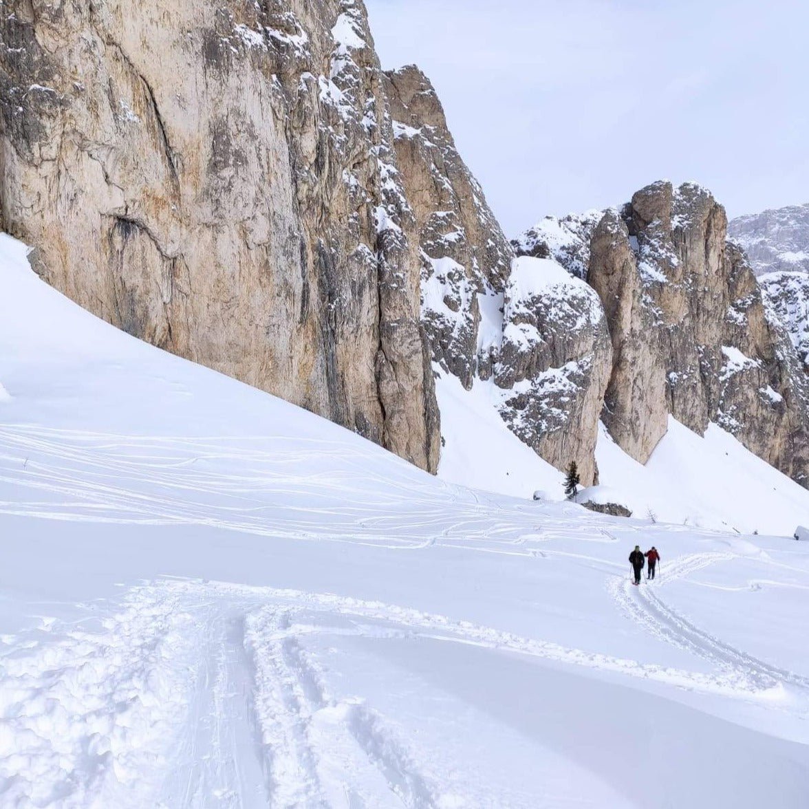 Sci alpinismo al Piccolo Settsass - laguidalpina.it - Guida Alpina Cristiano Gregnanin
