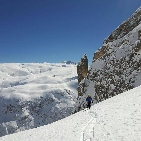 Scialpinismo - traversata del Mulaz - laguidalpina.it - Guida Alpina Cristiano Gregnanin